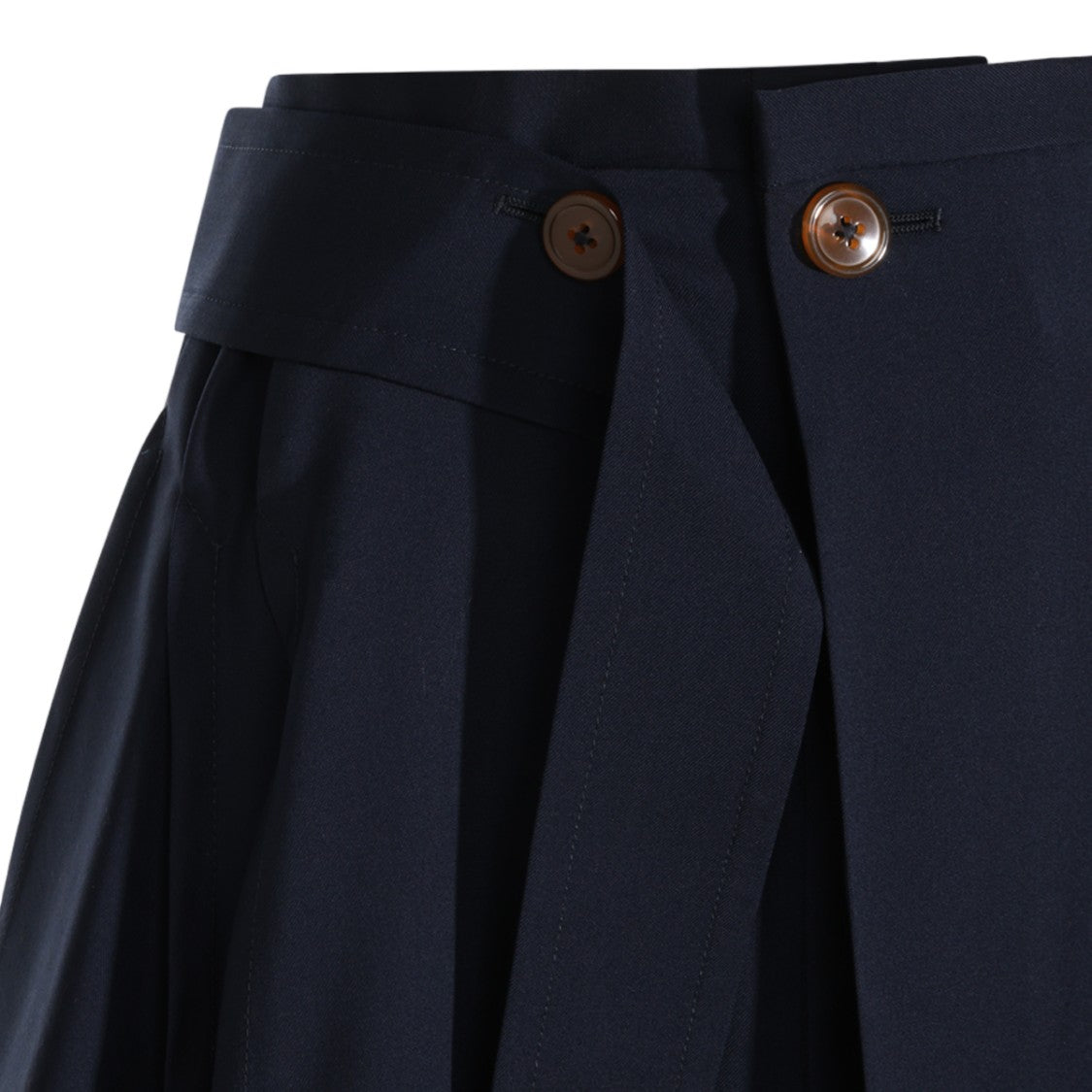 Vivienne Westwood Asymmetrical Wrap Mini Skirt