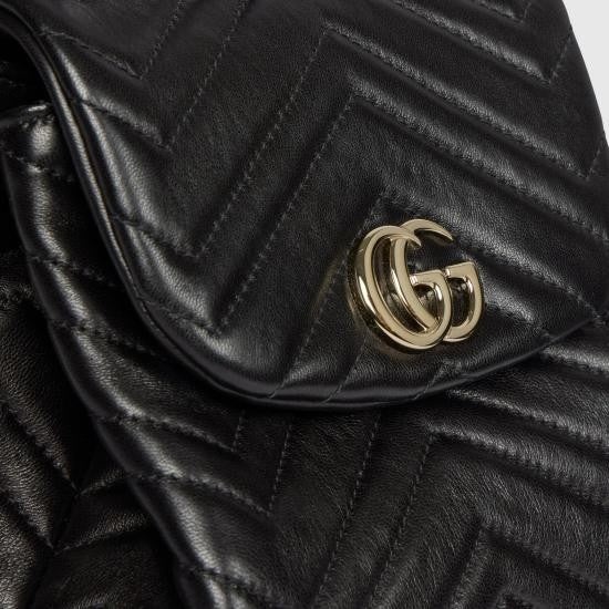 Gucci Quilted Nappa Leather Mini Backpack
