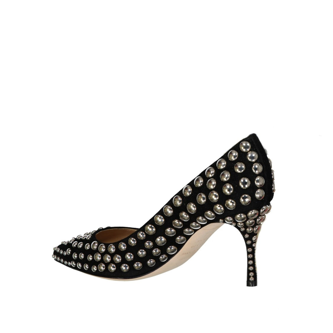 Sergio Rossi Godiva Studs Leather Pumps