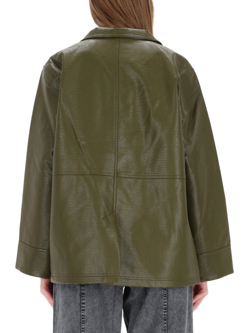 Baum Und Pferdgarten Beah Boxy Green Jacket