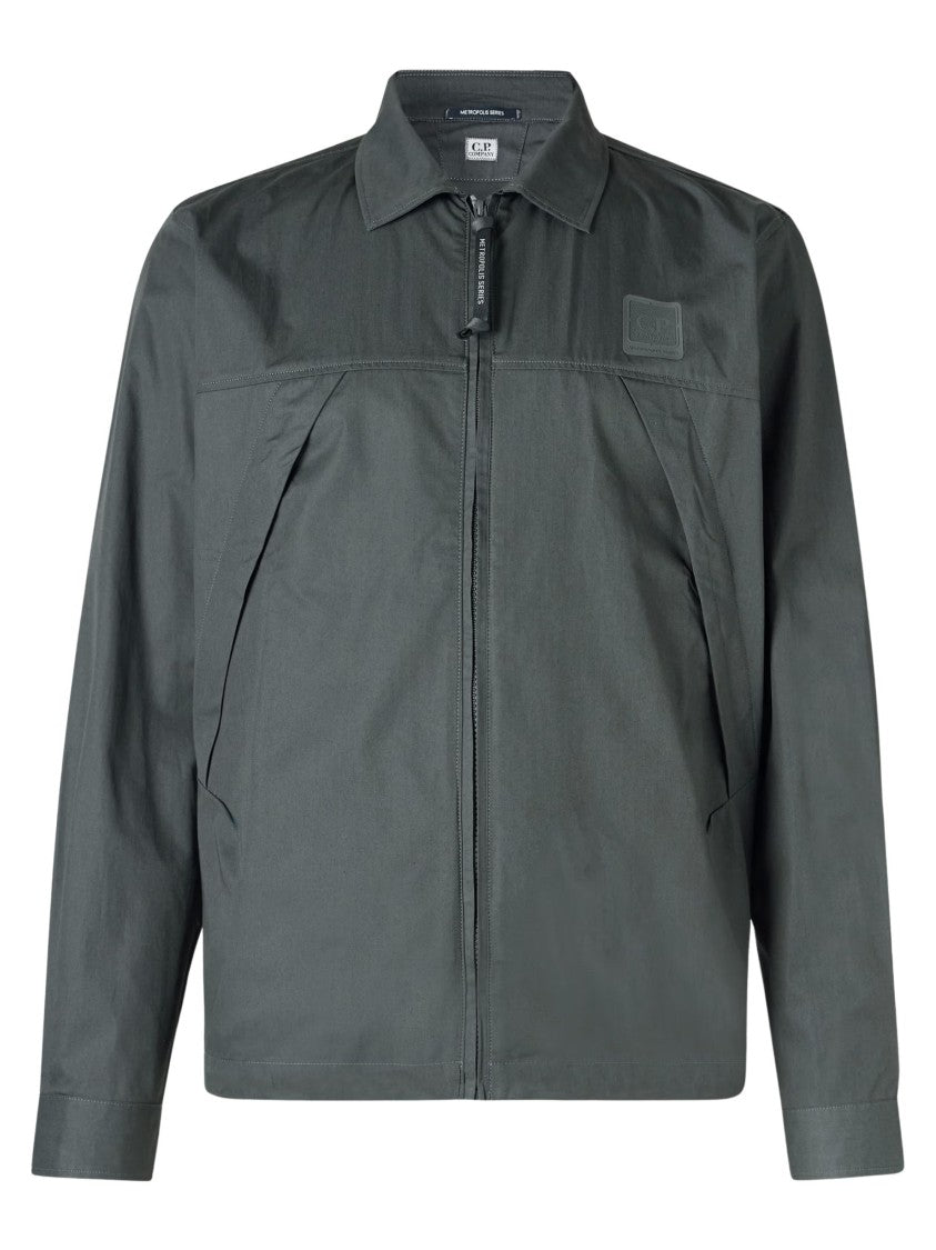 C.P. Company Metropolis Series Logo Zippered Shirt