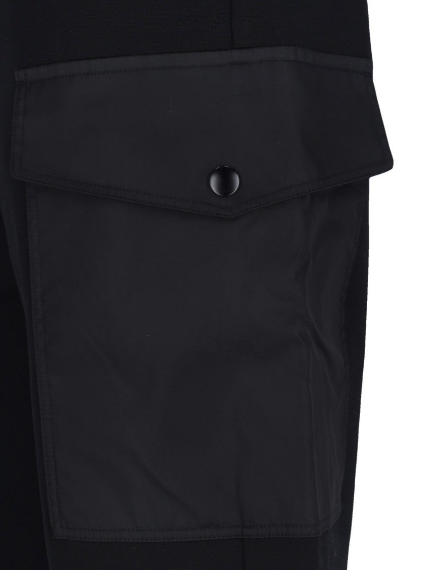 Prada Logo Track Pants – Black