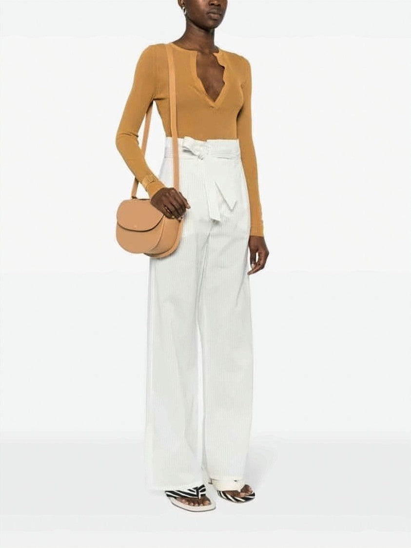 A.P.C. Smooth Cowhide Leather Shoulder Bag With Adjustable Strap