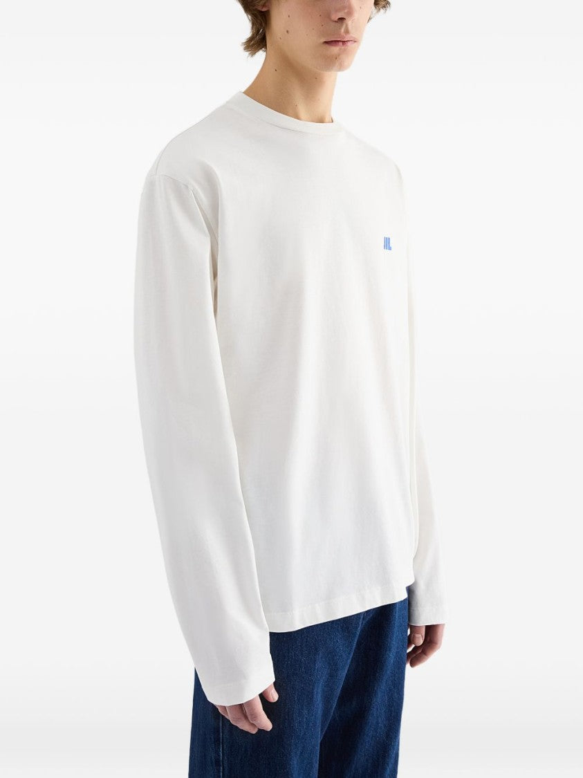Jil Sander Long-Sleeve Logo Shirt