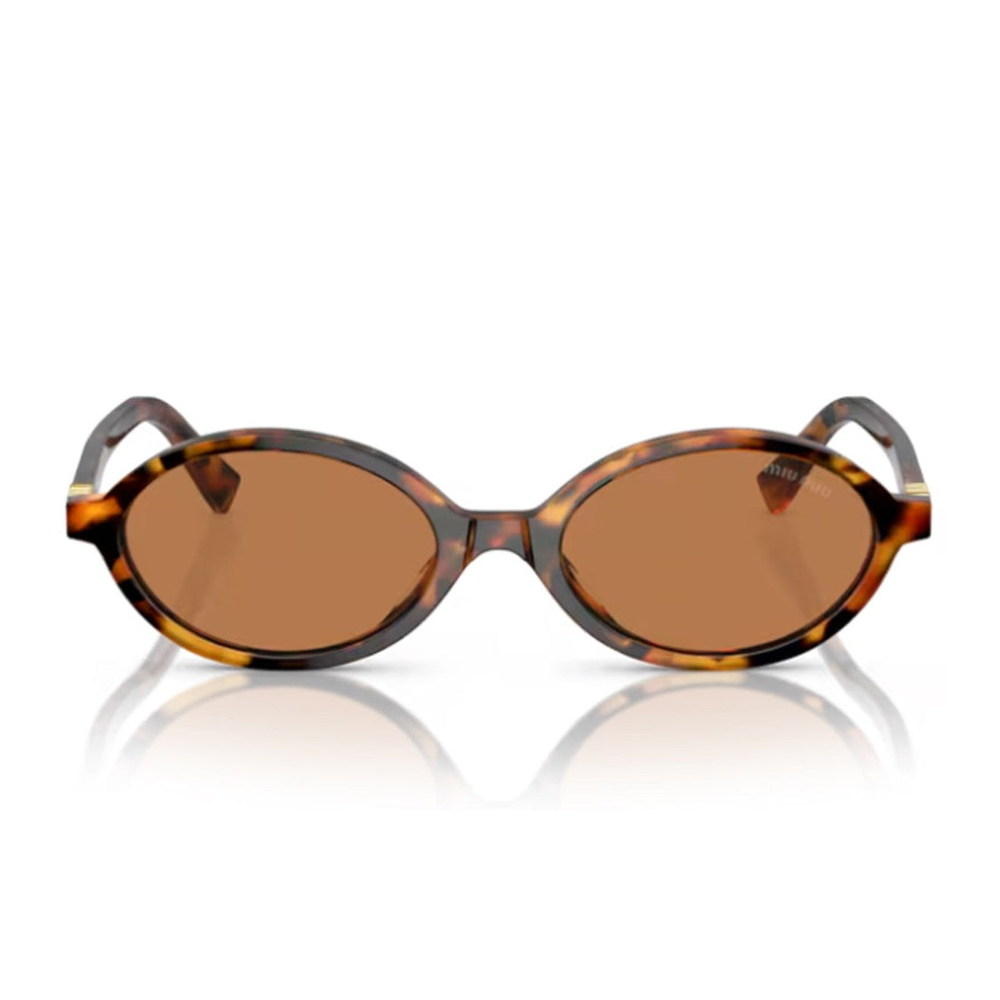 Luxottica Italia S.R.L Light Havana Regard 0Mu 04Zs Acetate Oval Sunglasses