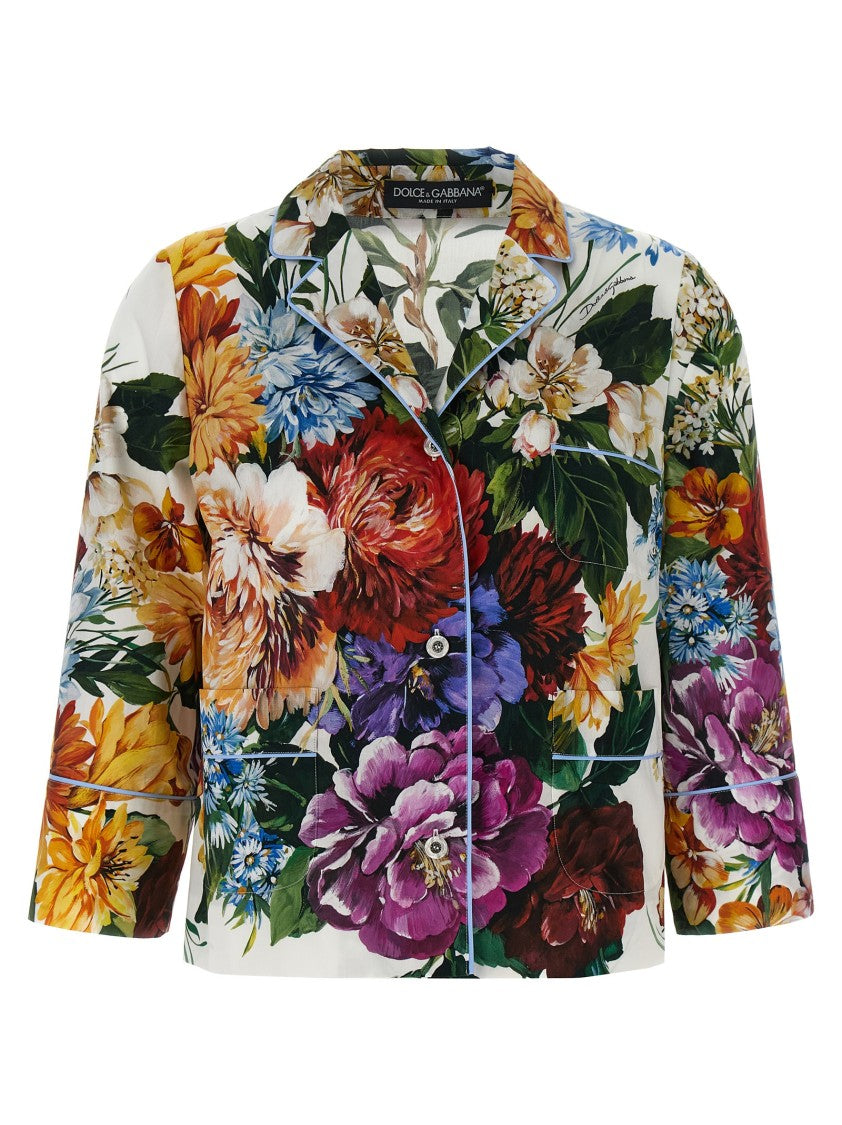 Dolce & Gabbana Bouquet' Print Shirt