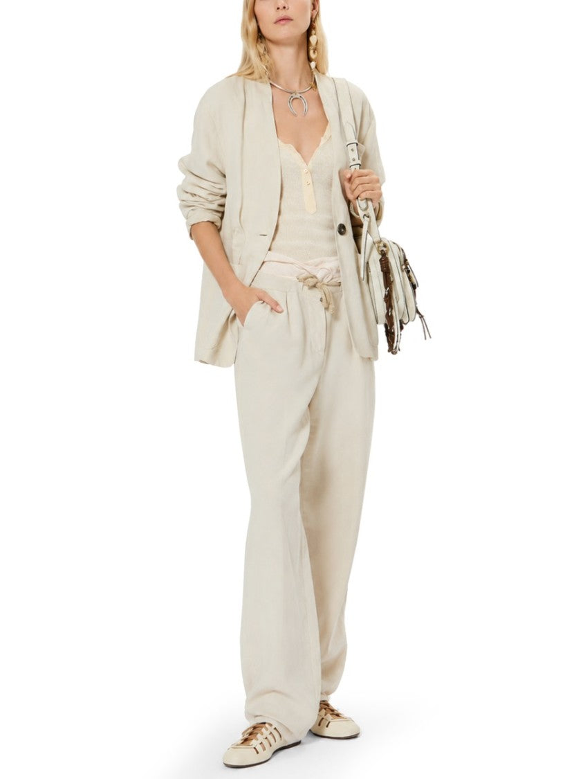 Isabel Marant Soraya Linen-Silk Blazer