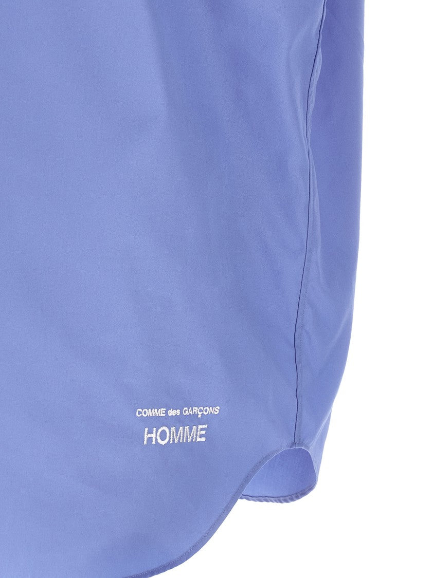 Comme Des Garçons Logo Embroidery Shirt