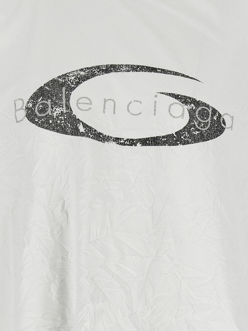 Balenciaga Crinkled Effect T-Shirt