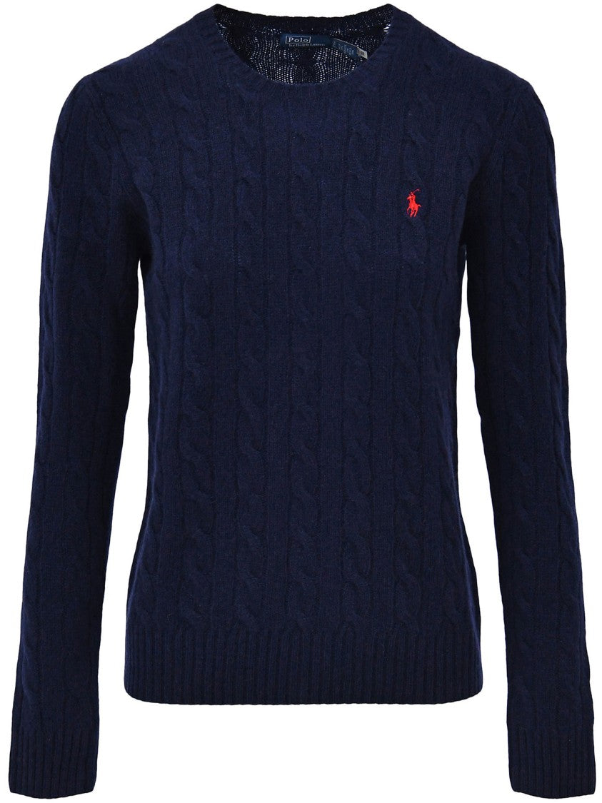 Polo Ralph Lauren Julianna Cable-Knit Long-Sleeve Sweater