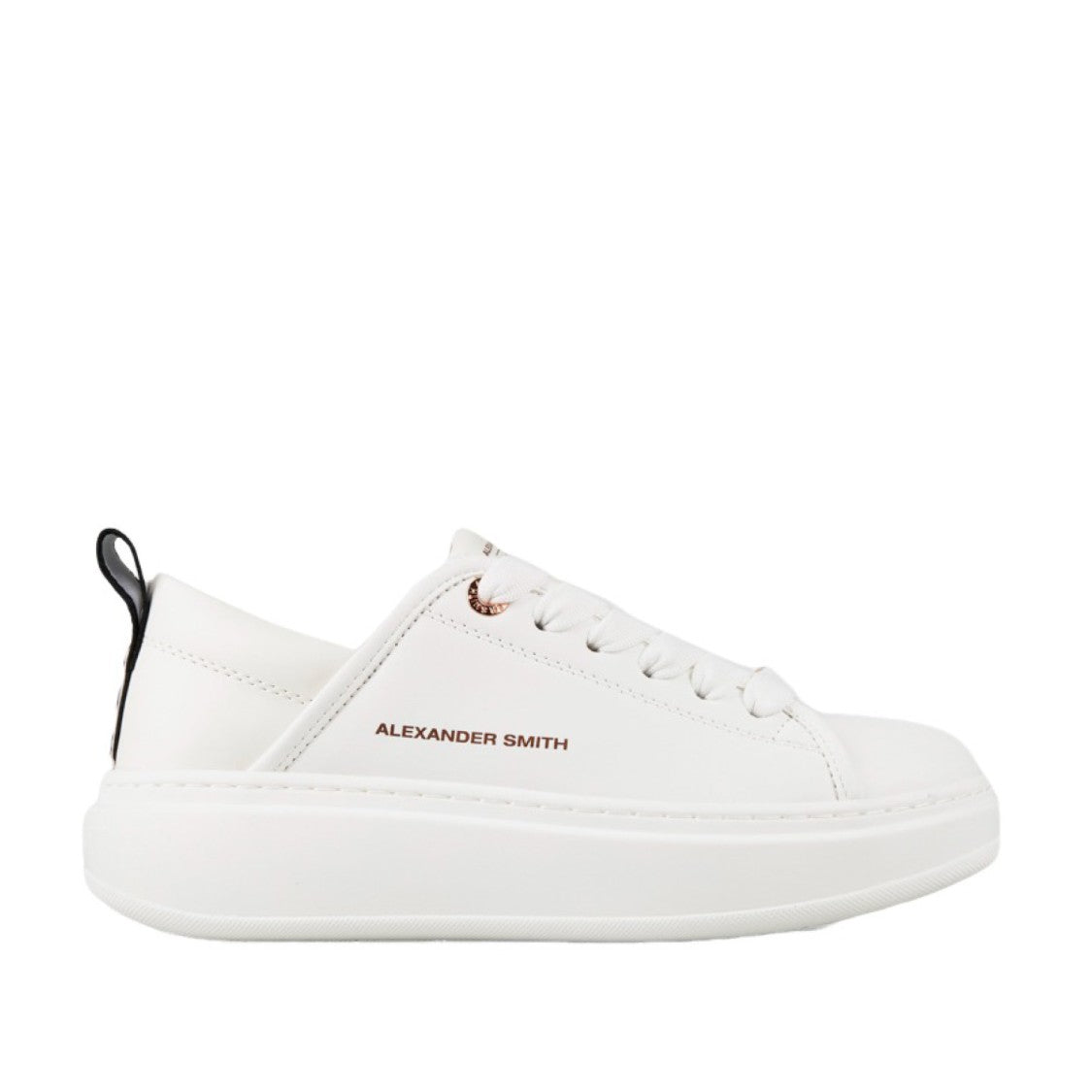 Alexander Smith Ecowembley Sneakers In White Eco Leather