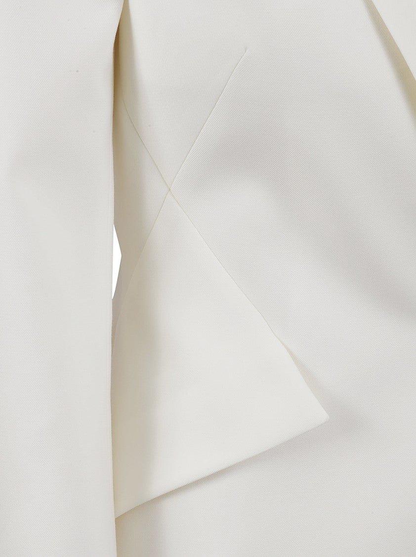 Alexander Mcqueen Tailored Jacket With Cinched Waist