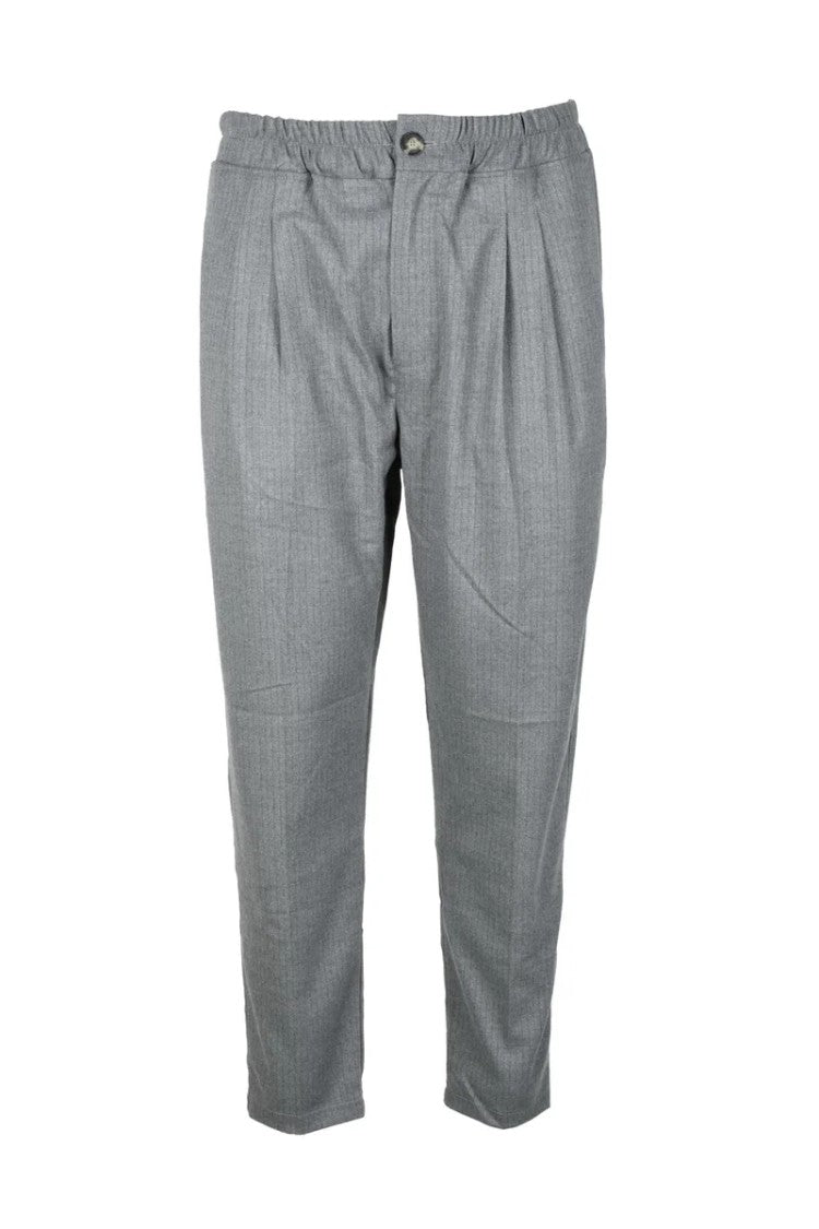 A.M.Couture Men's Trousers - Grey