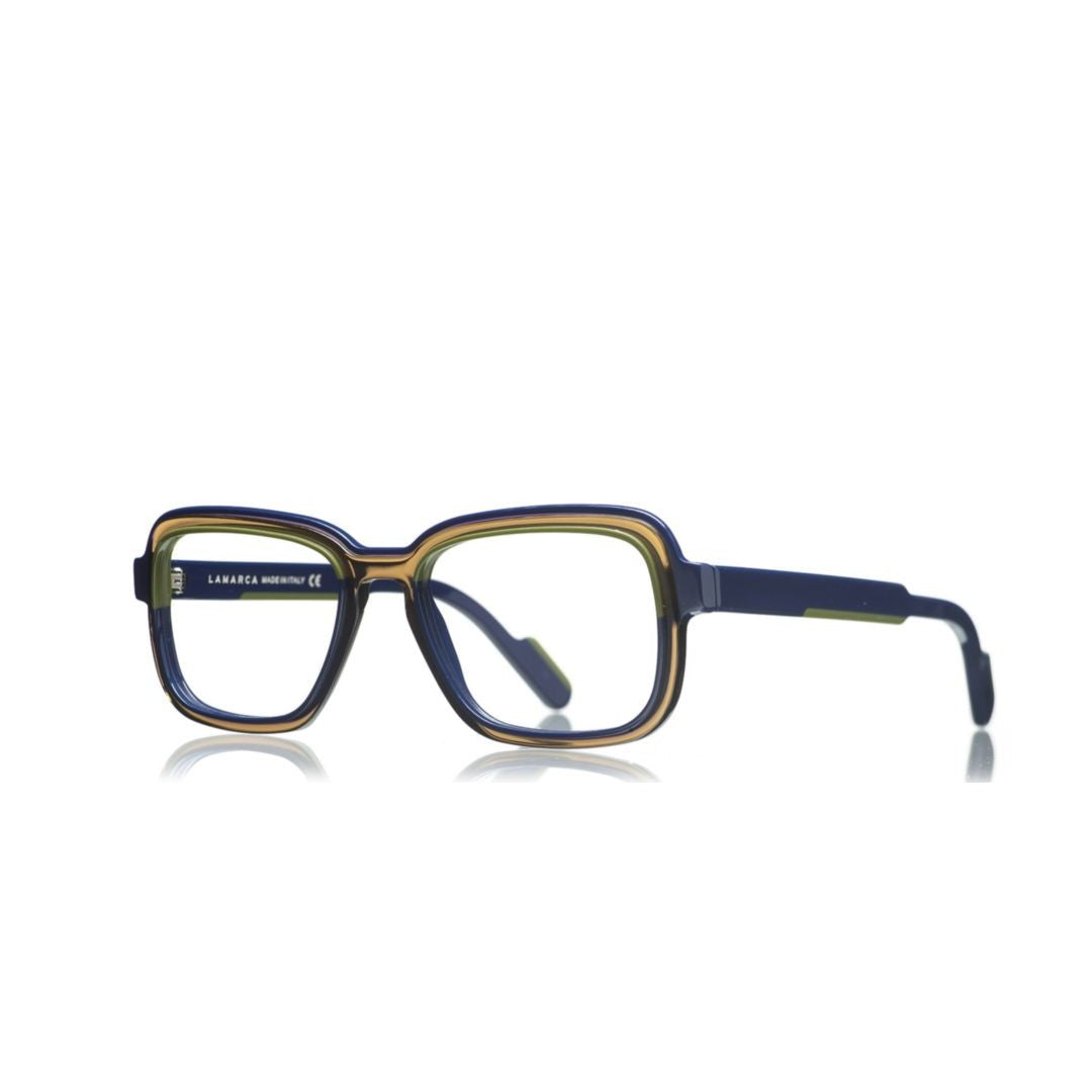 Lamarca Policromie 177 Acetate Bold Square Eyeglasses