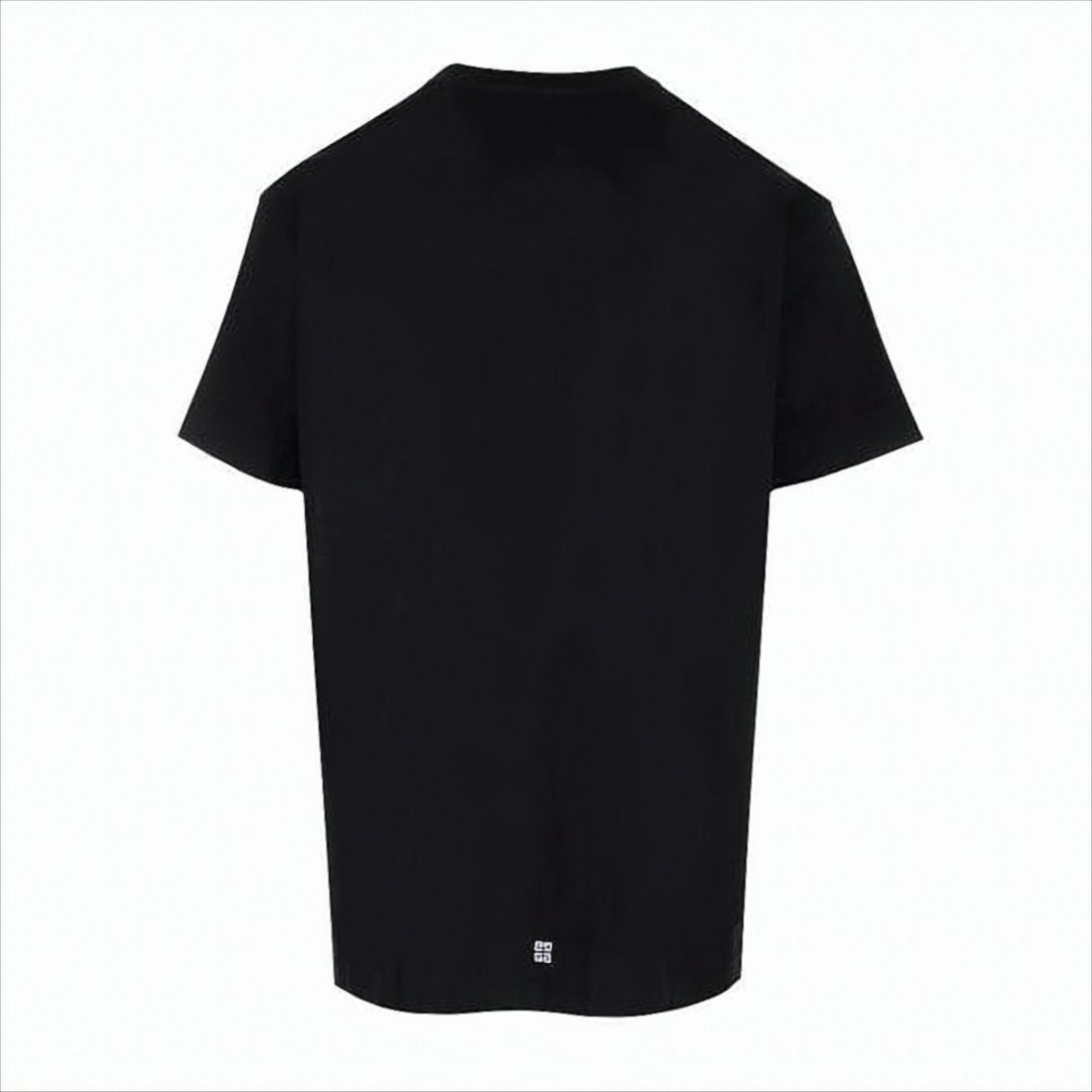 Givenchy Relaxed-Fit Black T-Shirt With Bold Logo Print