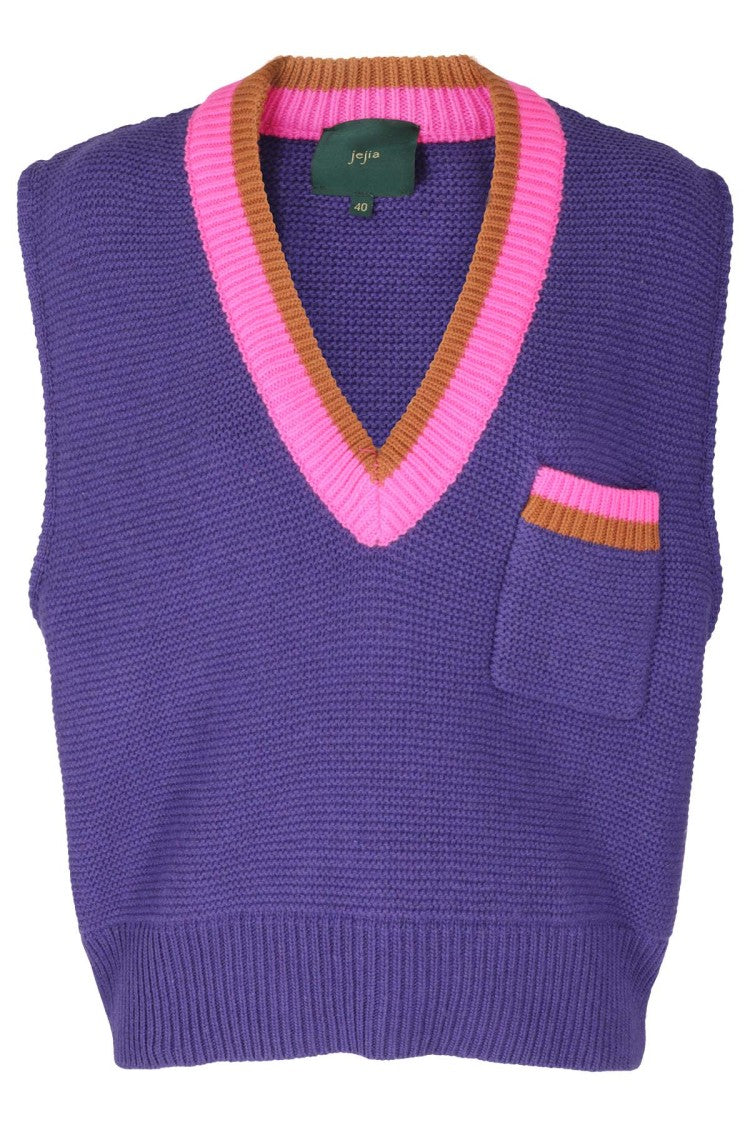 Jejia Sleeveless Textured Wool Knit Cami