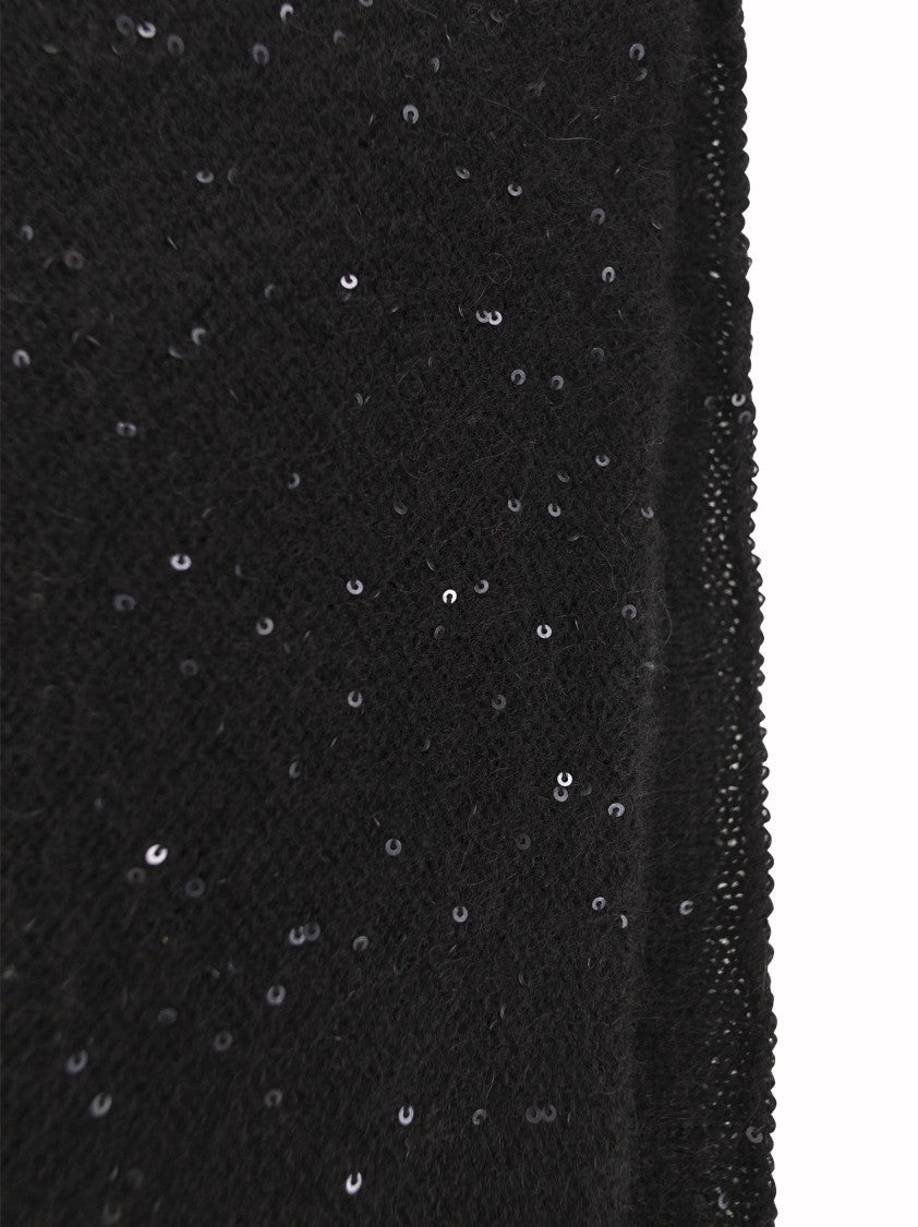 Fabiana Filippi Micro Sequin-Embellished Scarf