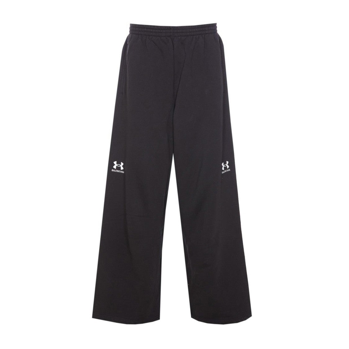 Balenciaga Relaxed Black Sweatpants With Subtle Branding