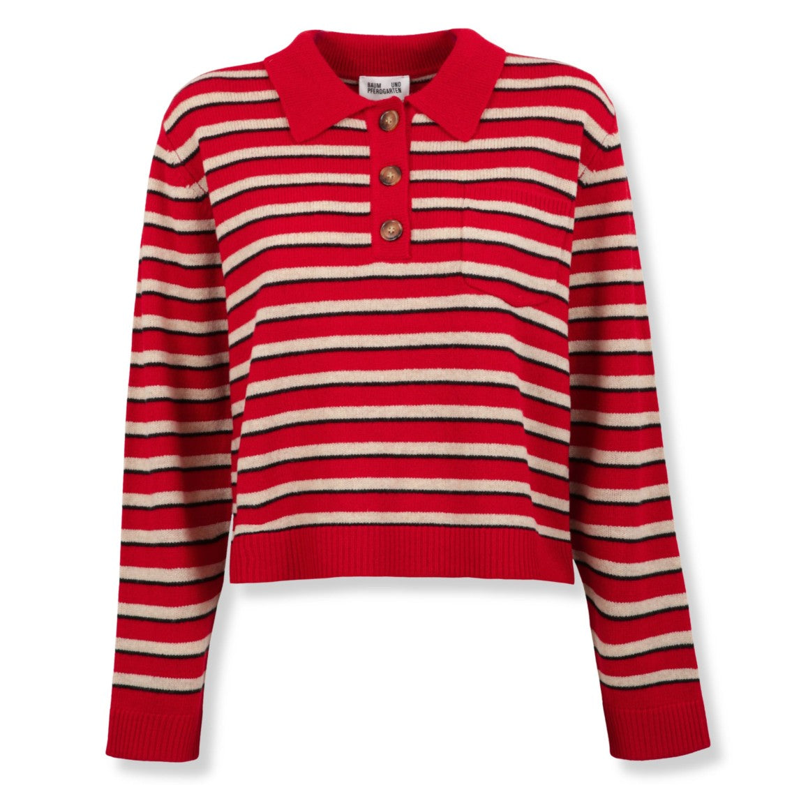 Baum Und Pferdgarten Refined Wool Knitwear With Textured Pattern