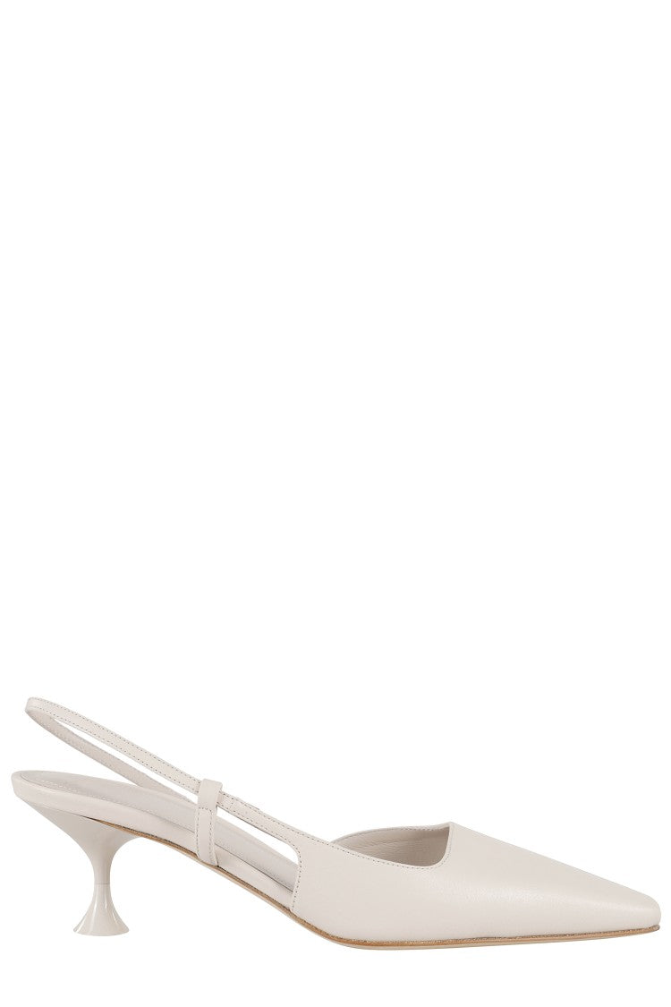 3Juin Kira Calf Leather Slingback Pumps
