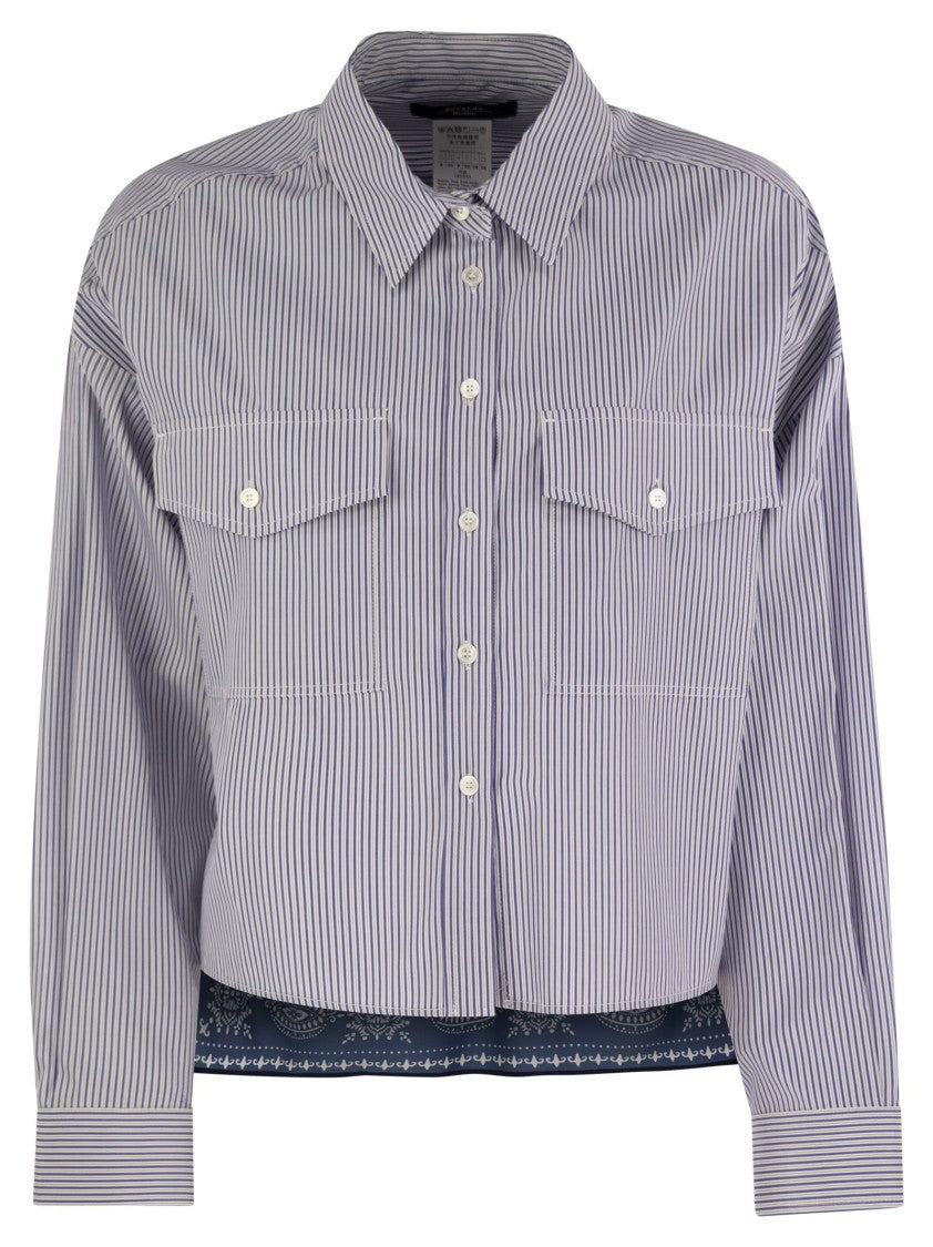 Max Mara Doria - Heavy Cotton Canvas Shirt