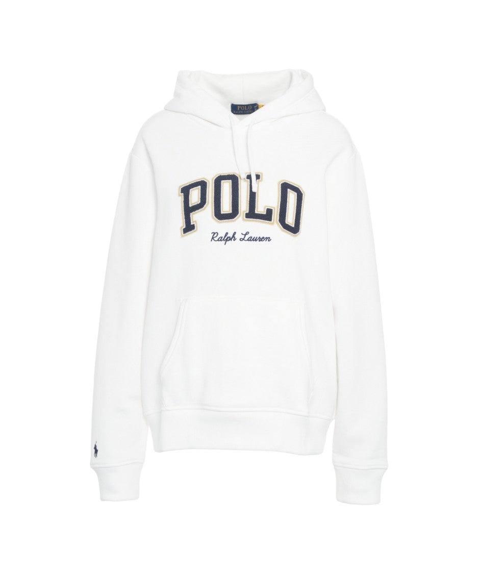 Polo Ralph Lauren Sweatshirt With Hood And Logo Print