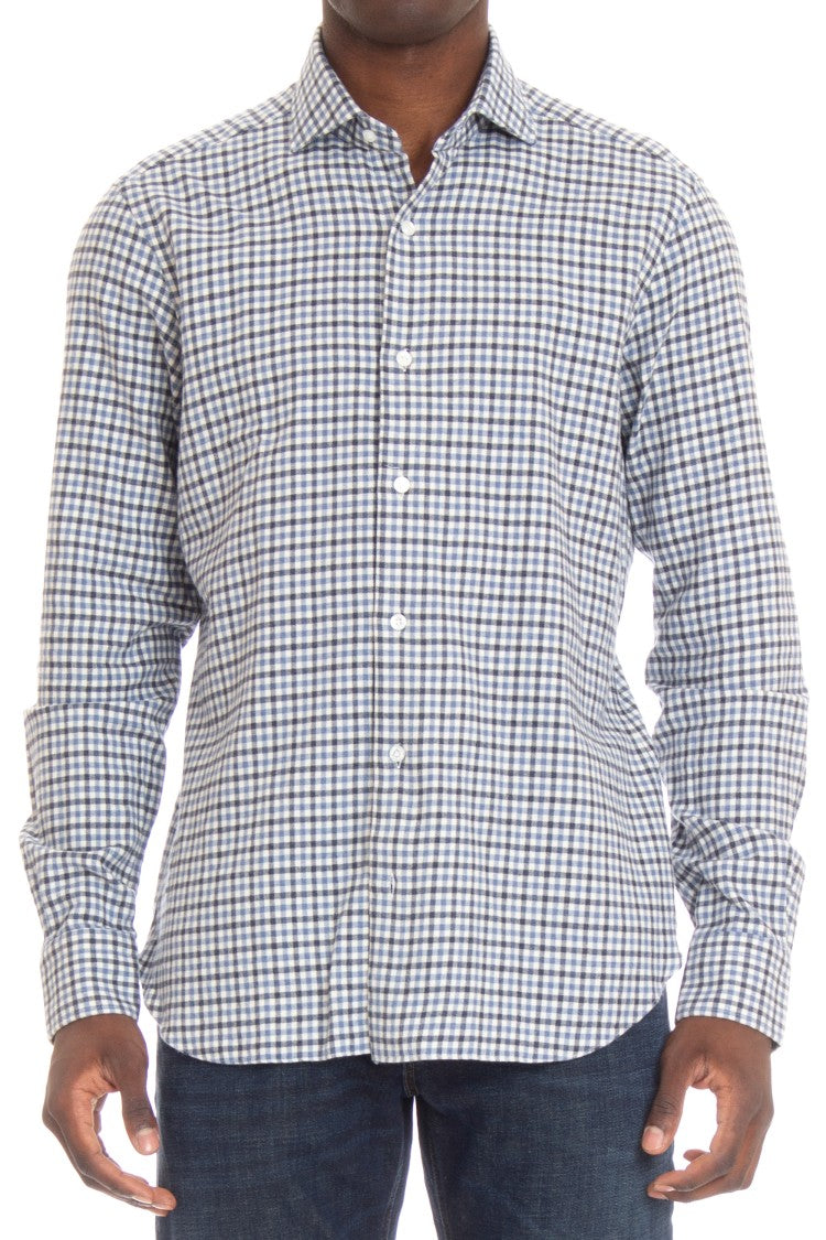 Barba Dandylife Flannel Vichy Print Shirt
