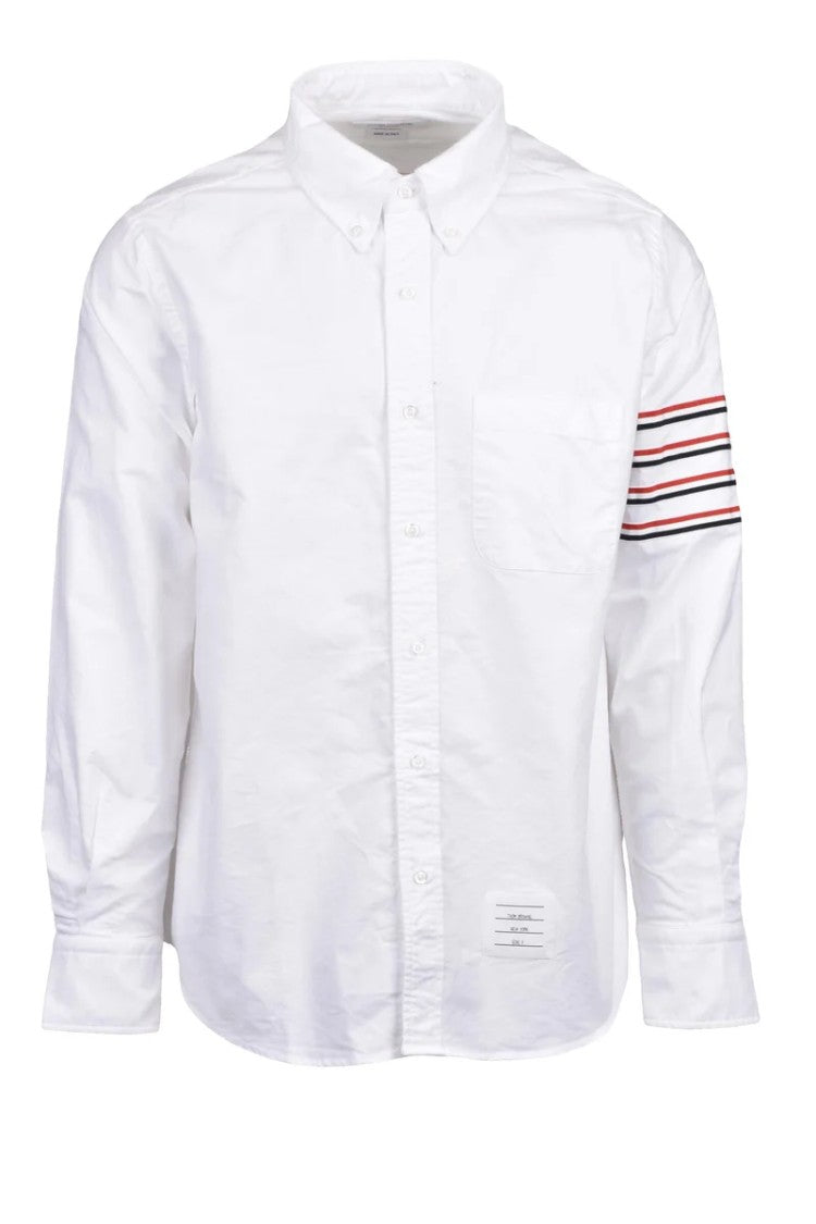 Thom Browne Oxford Cotton Shirt - White