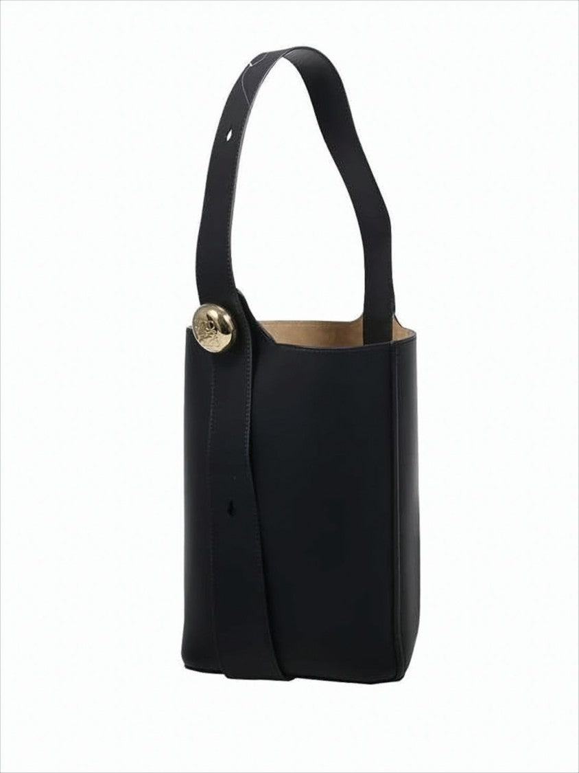 Loewe Structured Calf Leather Shoulder Bag
