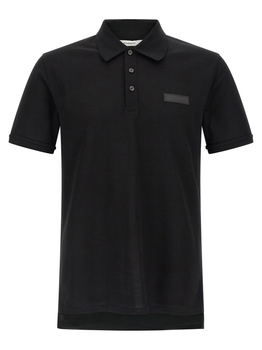 Givenchy Logo Patch Polo Shirt