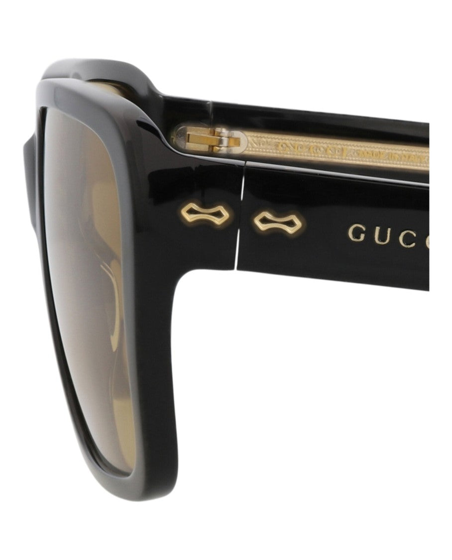 Gucci Square-Frame Acetate Sunglasses