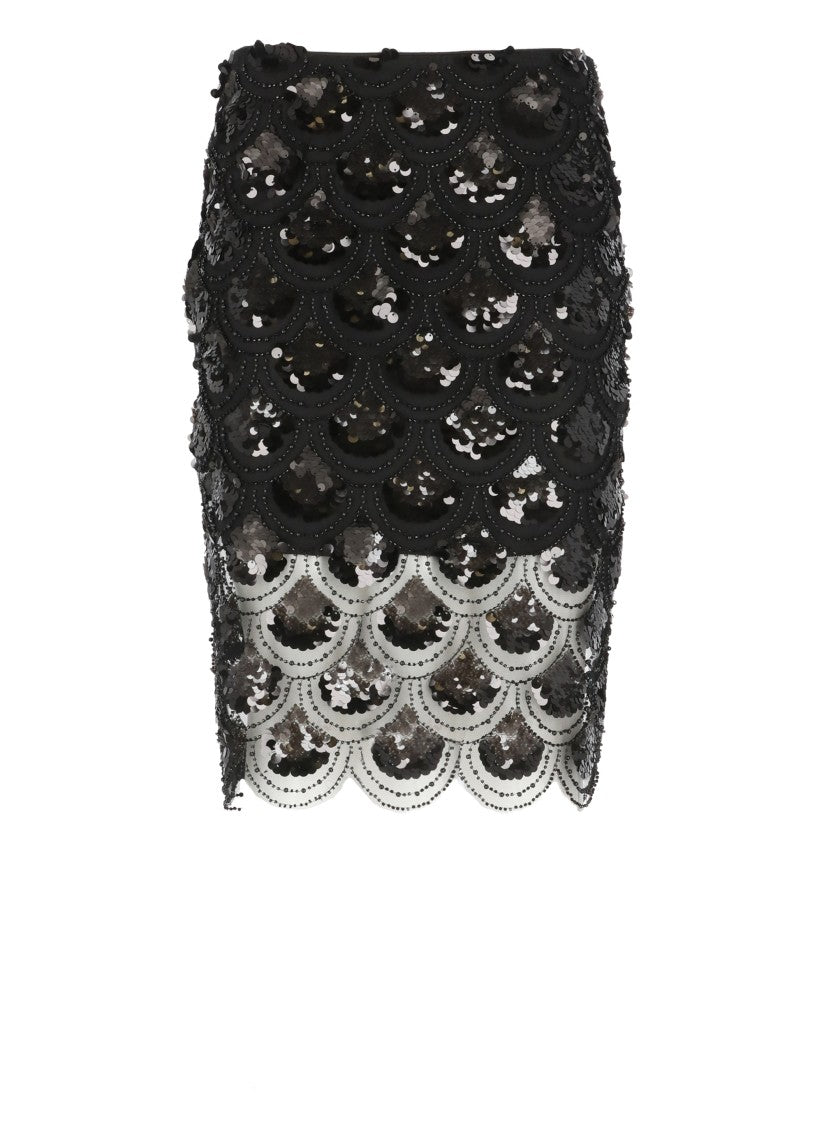 Rotate Black Rotate Skirt