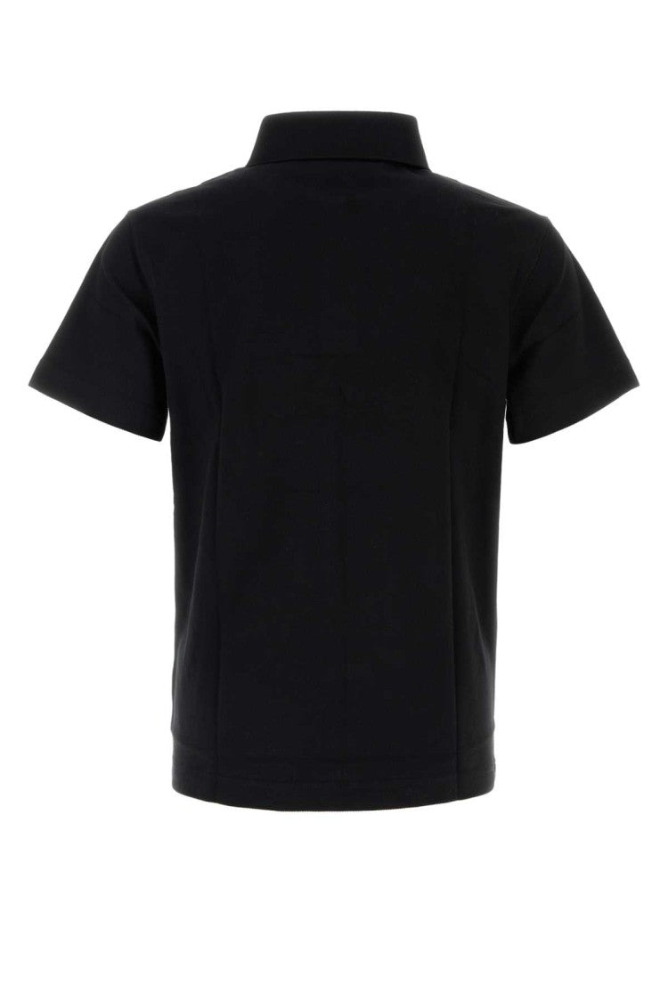 Burberry Black Piquet Polo Shirt