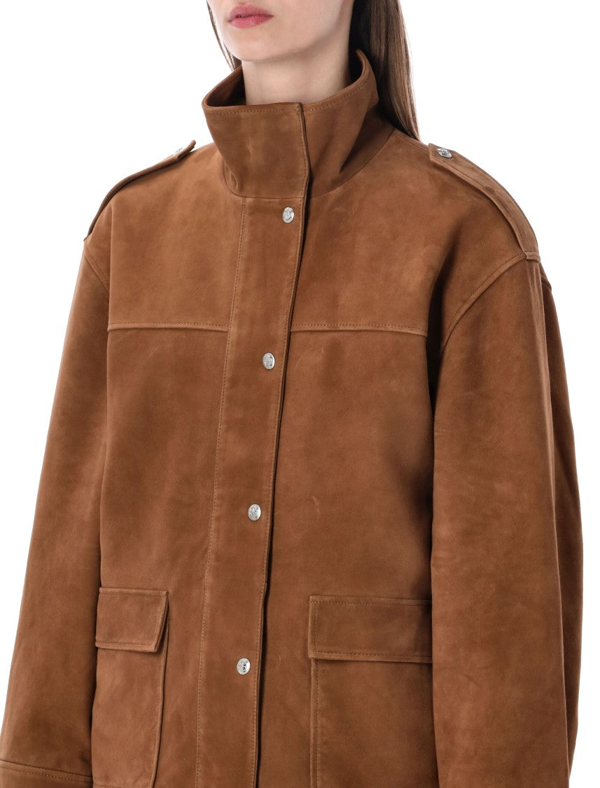 Anine Bing Roux Suede Jacket