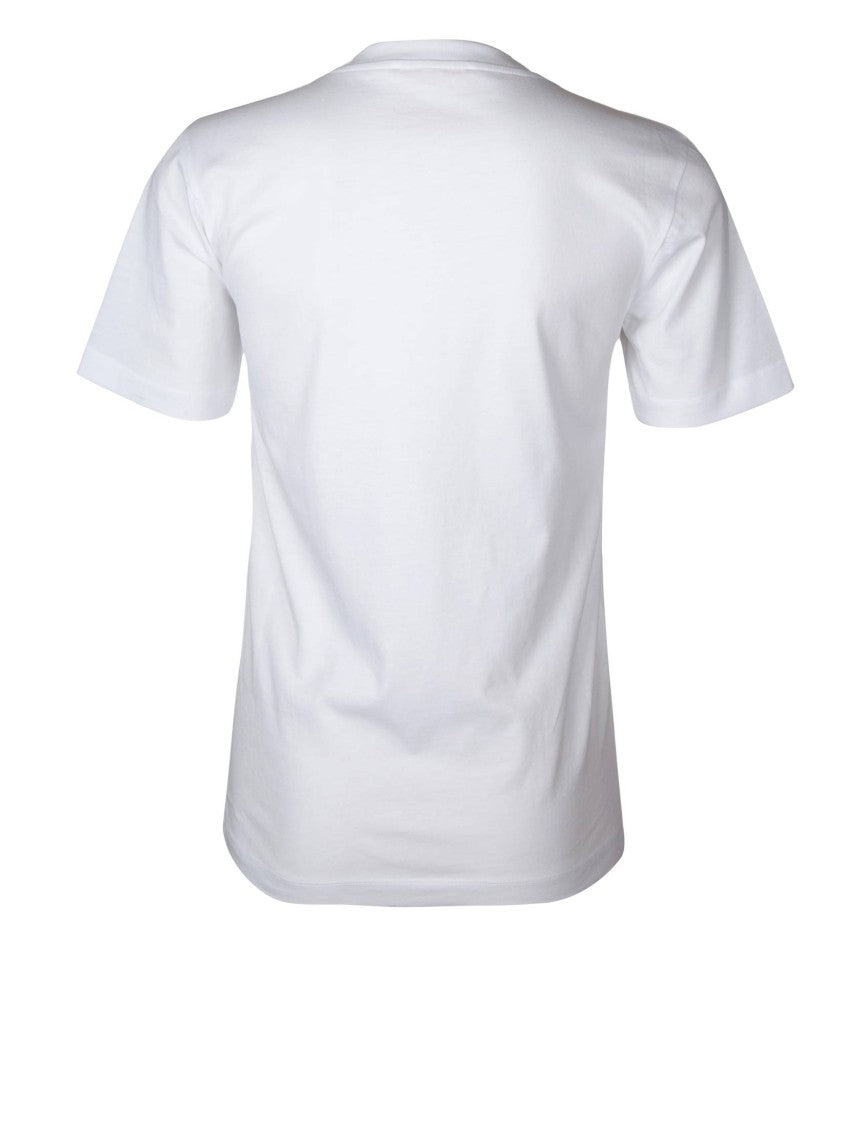 Marni Cotton T-Shirt With  Scribbled Logo