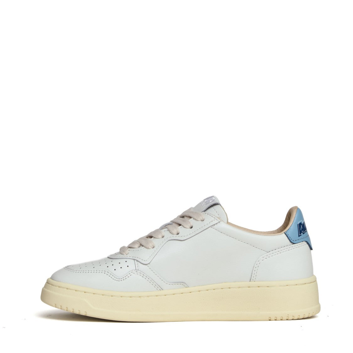 Autry White Forget Leather Medalist Low Sneakers