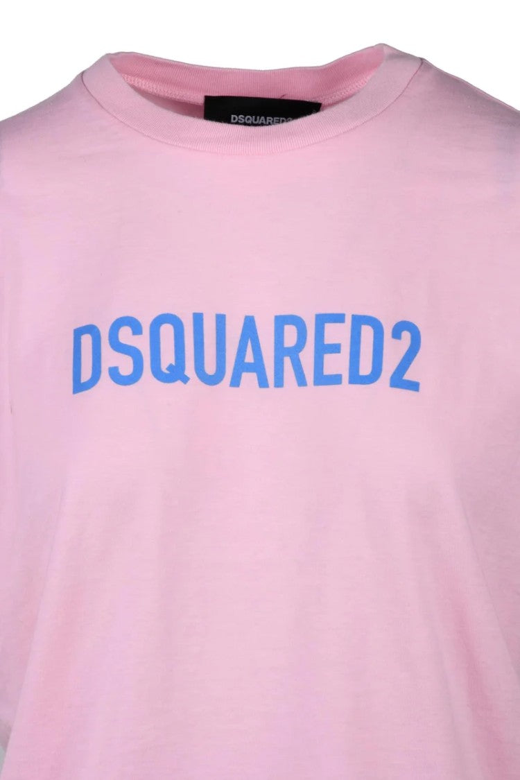 Dsquared2 Crew Neck T-Shirt - Pink