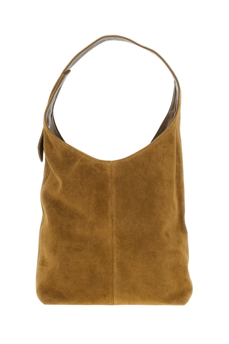 Maeden Soft Suede Monday Bag With Magnetic Closure And Single Handle
