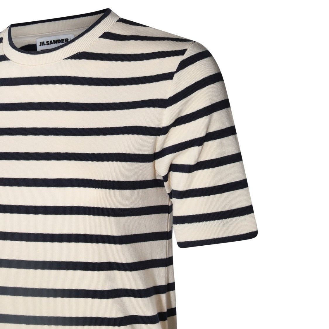 Jil Sander Stripe Cotton T-Shirt