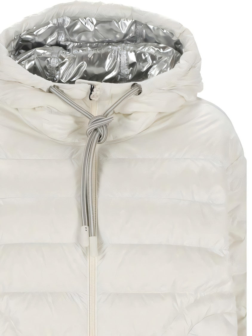 Moncler Hooded Short Padded Jacket