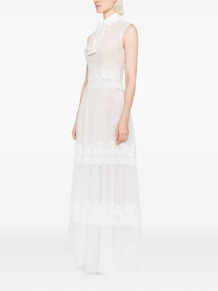 Saiid Kobeisy Lace Long Dress