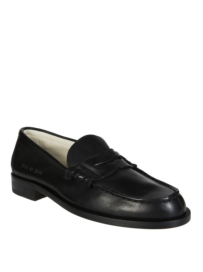 Common Projects Soft Black Leather Loafer