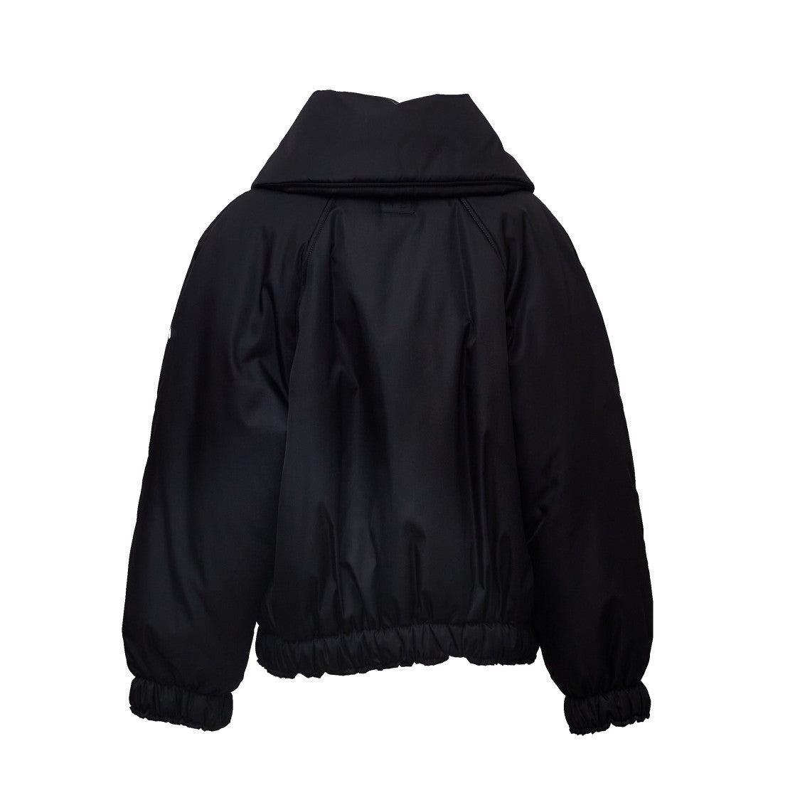 N°21 Down Coat With Wide High Collar And Relaxed Silhouette