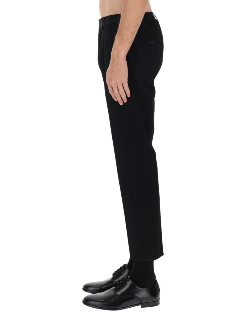 Dolce & Gabbana Tailored Straight Pressed Crease Formal Pants