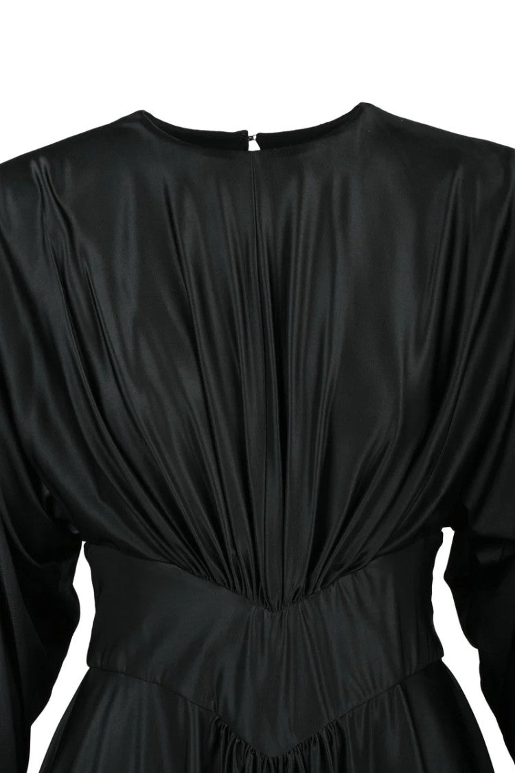 Alexandre Vauthier Asymmetric Lycra Dress - Black