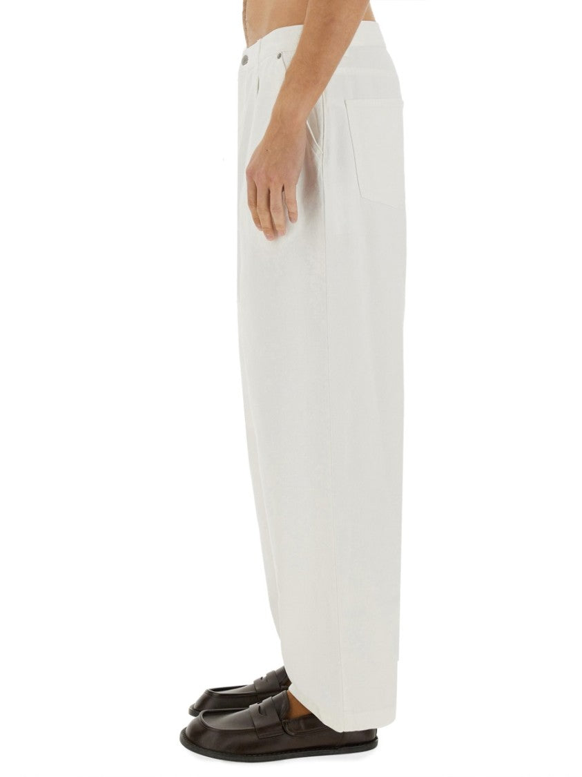 Moschino Regular Fit Cotton Denim Jeans