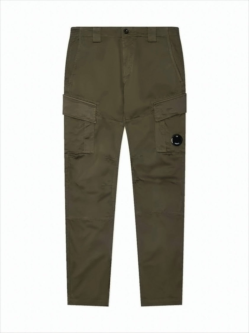 C.P. Company Utilitarian Straight Pants With Cargo Pockets