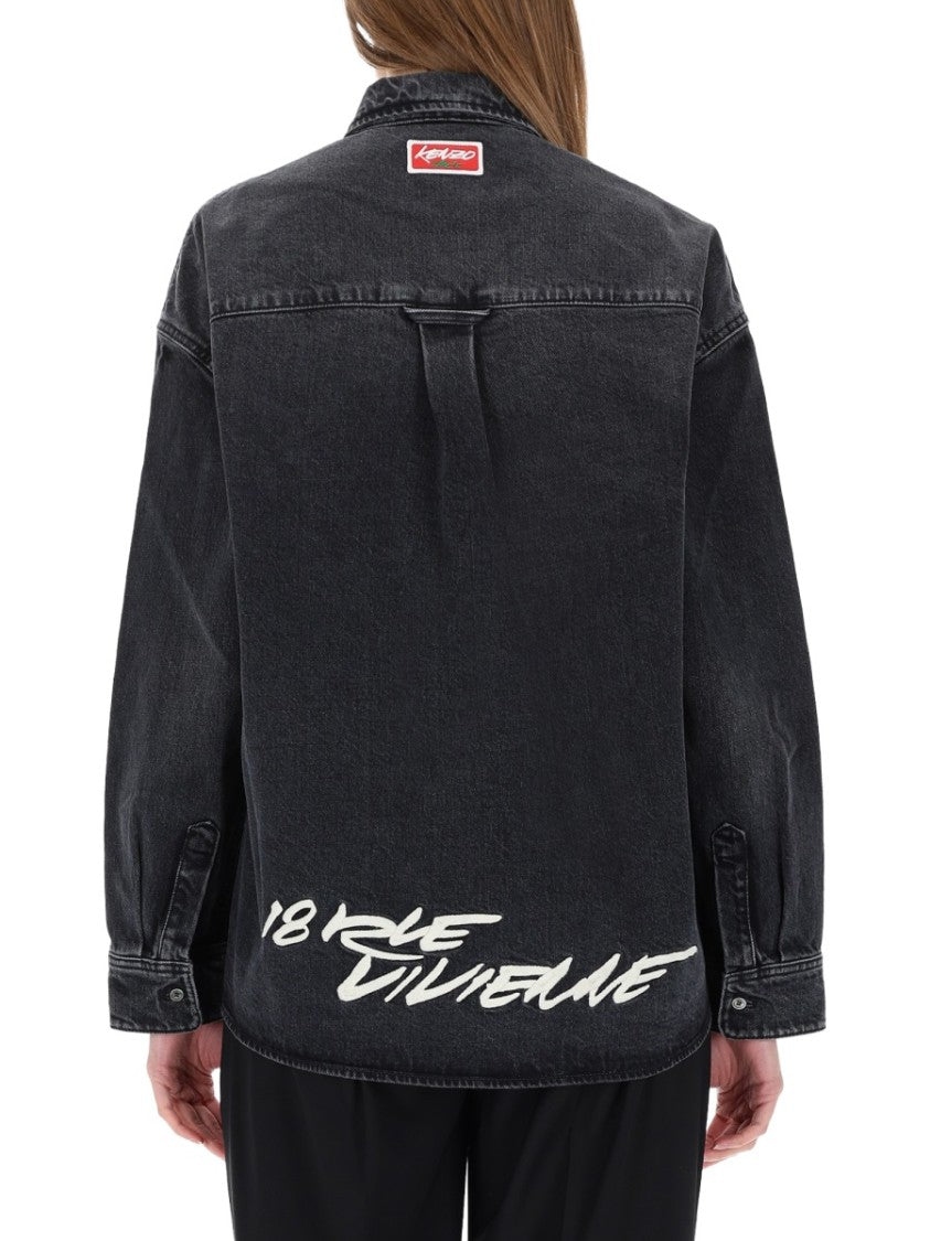 Kenzo Workwear Boxy Button-Down Shirt