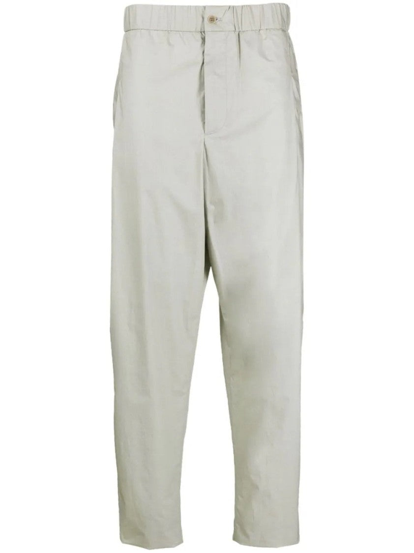 Giorgio Armani Relaxed Fit Trousers With Tapered Leg