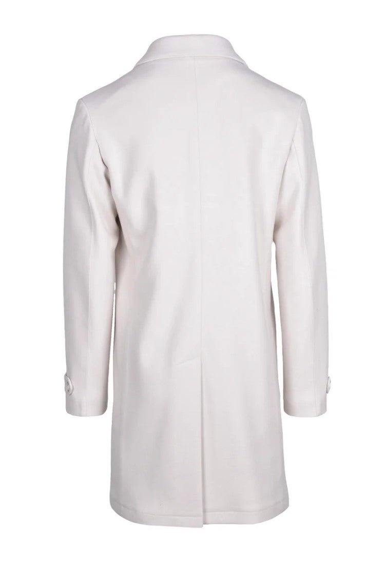 Havana & Co Polyester Acrylic Coat - White